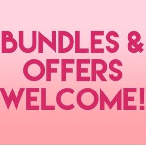 Bundles and offers are very welcome! Save Money!